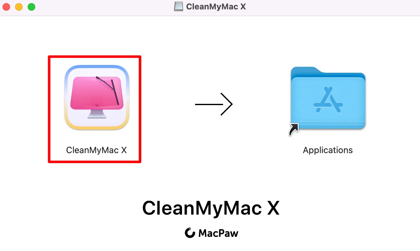 CleanMyMac X インストール