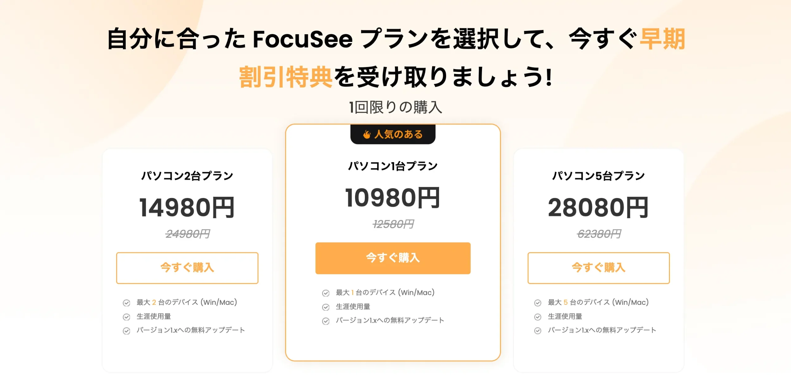 FocuSeeセール
